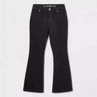 Cat   Jack Girls  High-rise Flare Leg Jeans - Black 14 Plus