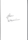 Sam Weisman  Signed On Back Of 4x6 Photo- Director -george If The Jungle  96 