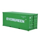 1 50 Evergreen 20gp Metal Shipping Container Model Toy Home Office Decor Gift