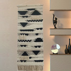 Boho Tassel Wall Hanging  Handwoven Tufted Tapestry For Home Decor 