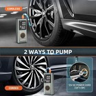 150 Psi Pocket Air Car Tire Inflator Portable Air Compressor Smart Pump