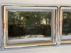 Burberry Perfume Vanity Tray Metal Mirrored 9    X  6     Set Of 2 Silver Tone