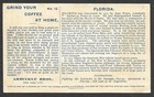 Victorian Trading Card - Arbuckle Coffee -  florida   1r1 