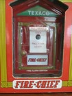 Texaco Fire Chief Vintage Fire Alarm Bank 1999 First Gear gas   Oil In Box Mint