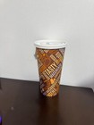 20 Oz Disposable Paper Coffee Cups With Lids   50-500 Pack  White And Brown