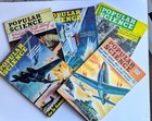 1943 Popular Science Lot Of 9 Wwii Magazines Military Aviation Battleships