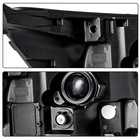 Black Housing Headlight Assembly Led Drl For 2016-2019 Explorer Sport Left