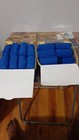 The Sleep Styler 3  Hair Curling Rollers Mini 12 Soft Foam Curlers Blue Lot Of 2