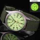 Military Army Men s Date Canvas Strap Analog Quartz Sport Wrist Watch Gift Usa
