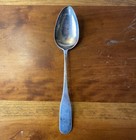       rare Southern American Coin Silver       Serving Spoon Benjamin Rawls Columbia Sc