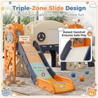 10 In 1 Toddler Slide Playset Indoor Outdoor Kids Playground W  Basketball Hoop