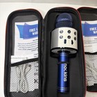 Mockins Wireless Microphone And Speaker Karaoke Set Of 2 Bluetooth With Case