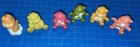 Lot Of 6 Vintage Care Bear Figures