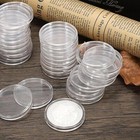 50pc Direct Fit Airtight 40 6mm American Silver Eagle 1oz Coin Holders Capsules