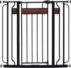 Extra Tall Walk Thru Baby Safety Gate Indoor Security Adjustable Pet Door Fence