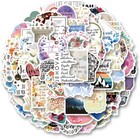69pcs Jw org Stickers Pack  Aesthetic Vinyl Waterproof Sticker Decals For Wat