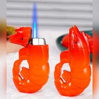 Lobster shrimp prawn Novelty Butane Lighter Refillable Torch