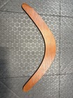 Australian Aboriginal Boomerang Art Wooden Hand Carved Kangaroo