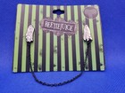 Beetlejuice Ghosts Collar Enamel Chain Pins Sheet Costumes Bioworld Tim Burton