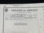 Vintage Admiralty Navigation Chart 62c Jersey Middle Sheet C 1954