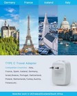 European Travel Plug Adapter  Vintar International Power Plug Adapter With 1 