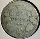 Canada - 1901 50 Cents - Km6 -   41-11 lxr 