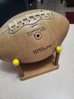 Vintage 1966 Chicago Bears Football Signed By Players Wilson Ball With Stand   