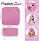 Vitalcozy 12 Pcs Baby Muslin Hooded Bath Towels And Washcloths  Muslin Hooded Ba