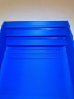 Blue Advanced Square Drop Riffle Gold Pan  Small  6 x 8  Free Shipping 