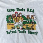 1990 Vintage Camp Dierks Bsa T-shirt 22 28 