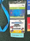 Vintage 2008 Ebay Live Staff Lanyard With Conference Guide   Chris Isaak Sticker