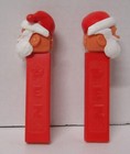 Pez Dispenser Santa Claus No Feet Yugoslavia Vintage Set Of 2