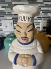 Vintage 1952 De Lee Art California Pottery Koo Kee Chef Cookie Jar