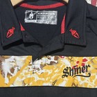 Kryptek Shiner Beer Black Performance Golf Polo Men s Size Medium