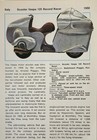 Vespa Scooter Motorcycle Bike Picture Info Detail Vtg Original Article Sheet    