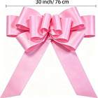 30 Inch Giant Pink Car Bow  Extra Large Pull Bow For New Car Gift  Graduation  B