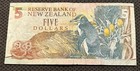 New Zealand 5 Dollars No Date