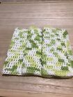 Handmade Set Of 3 Crochet Cotton Dish Cloths Or Wash Cloths 8 5x8 5 Inches  new 