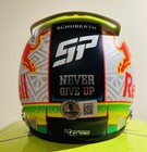 Sergio Perez Signed Red Bull 2023 1 2 Scale Racing Mini Helmet  beckett Auto 