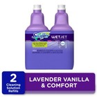 2pk Swiffer Wetjet Spray Mop Multi-purpose And Hardwood Liquid Floor 1 25 Liter