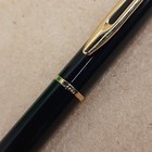 Waterman Pen Ballpoint Twist Black With Gold Pre-owned