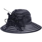 Lawliet Womens Satin Ribbon Church Wedding Sun Wedding Occasion Hat A214 