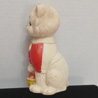Vintage Cat Kitten Rubber Squeak Toy Works By Ajc 1966 Collectible Decor