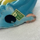 Pixie Elf 7 Inch Ceramic Figurine Blue Outfit  Brinns Pittsburgh Tag Vintag