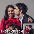 Diy Your Personalized Art Photo  Christmas Gift 5d Diamond Customized Painting