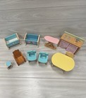 Kidkraft Kid Kraft Craft Wooden Doll House Play Furniture 10 Piece Lot