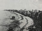 Original 1918 Print   The Great Serbian Retreat