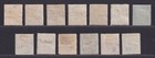 India Scott 10 35 Used 1855-1876 Queen Victoria Selection 13 Stamps Scv  130 75