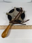 Vintage K e Keuffel   Esser Co  - Surveying - 100 Ft Metal Measuring Tape