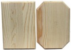 4 Pack Unfinished Wood Plaques For Crafts  Wood Burning  6 5 Inch X 4 5 Inch